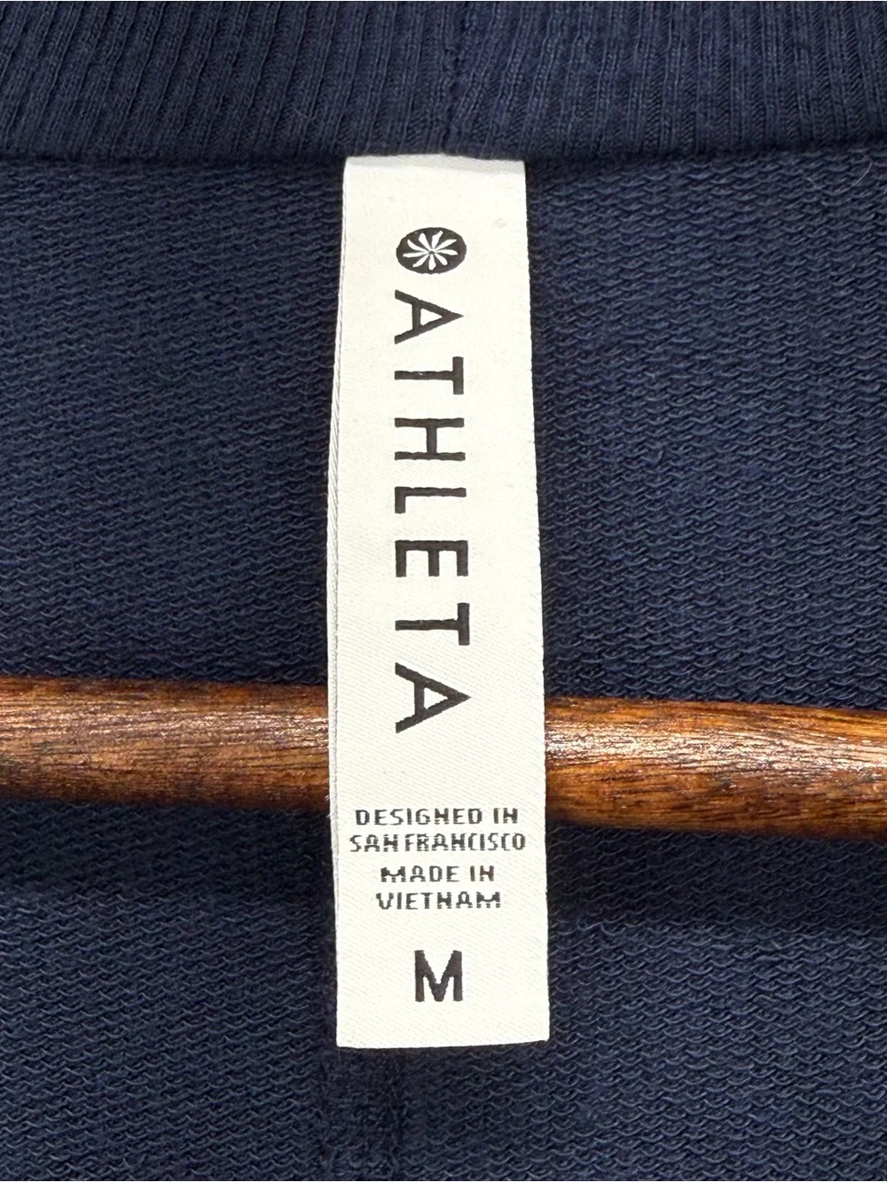 Athleta size Medium Women’s Blue Nirvana Pranayama Wrap Cardigan Sweater